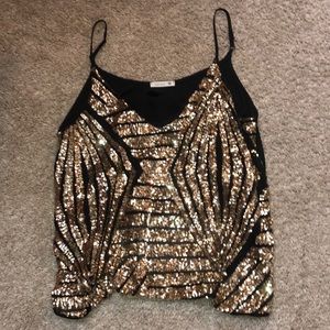 Sequin top